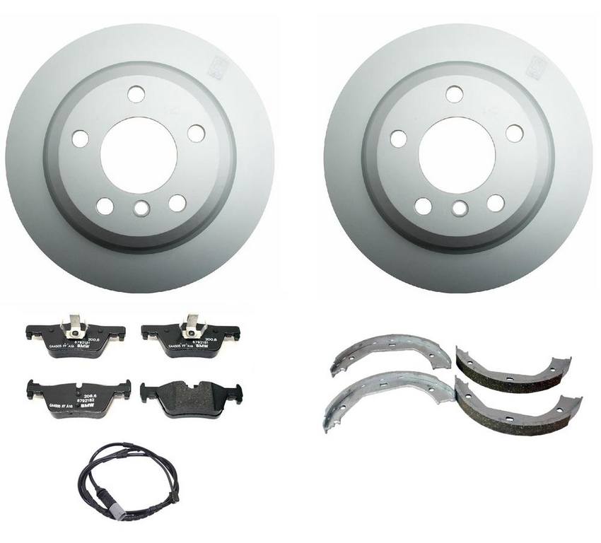 BMW Brake Kit - Pads and Rotors Rear (300mm)